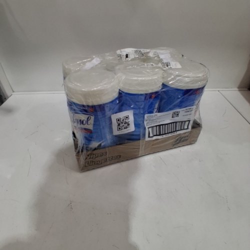 6PK ( 75 WIPES PER ) LYSOL DISINFECTING WIPES CRISP LINEN image 3