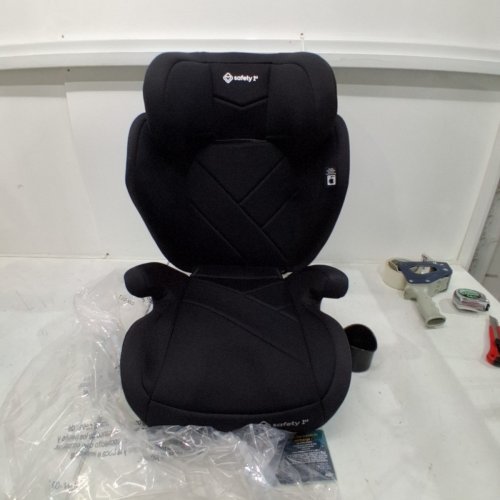 SAFETY 1ST GROWMATE 2-IN-1 BELT-POSITIONING BOOSTER CAR SEAT - 40–100LBS - HEXAGON HORIZON BLACK (MODEL: 22267CHHR) image 3