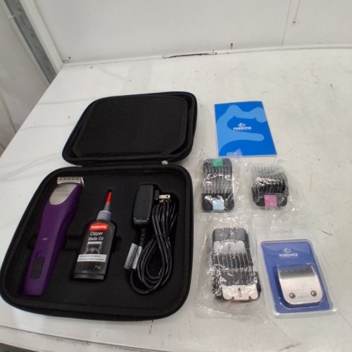 FUZZYFIX PET CLIPPER DOG GROOMING KIT - 2 SPEEDS - PURPLE (MODEL: PC616VX) image 4