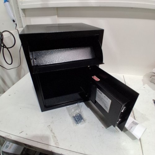 VEVOR DEPOSITORY SAFE WITH DROP SLOT AND CODE LOCK - 1.7L - BLACK (MODEL: SS-450L) image 3