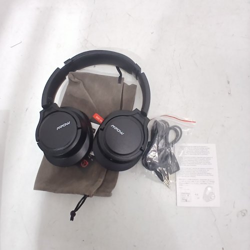 MPOW H7 BLUETOOTH OVER EAR HEADPHONES - BLACK (MODEL: BH162C) image 2