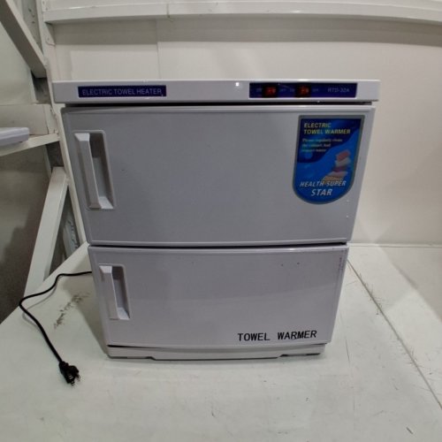 2-IN-1 DUAL CABINET TOWEL WARMER & UV STERILIZER - 32L CAPACITY (~100 FACE TOWELS) - WHITE (MODEL: RTD-32A) image 3