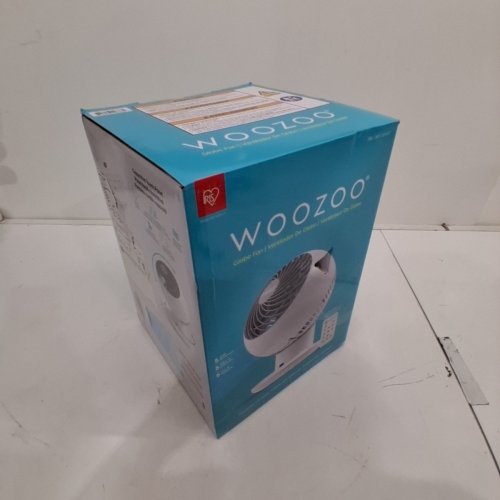 IRIS WOOZOO 5-SPEED OSCILLATING GLOBE FAN - 82FT RANGE - WHITE (MODEL: PCF-SC15T-CT/2354207) image 2