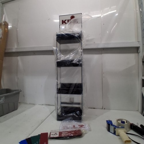 KILZ 4 SHELF WIRE DISPLAY RACK - BLACK (ITEM: 6001-868) image 3