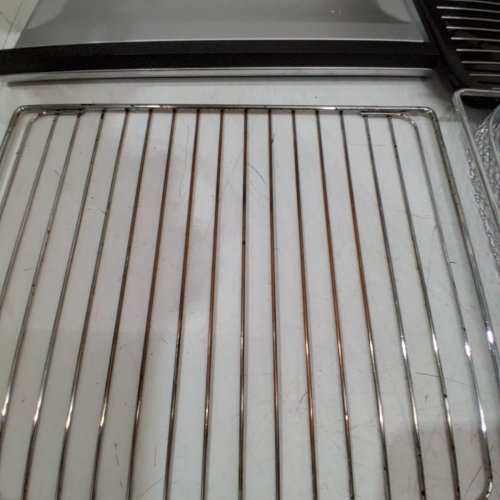 6PC BREVILLE OVEN ACCESSORIES INCLUDING - BAKING PAN, 3 WIRE GRILL RACKS, PIZZA PAN AND TRAY CRUMB - BLACK / STAINLESS STEEL (FOR THE SMART OVEN AIR FRYER) image 5