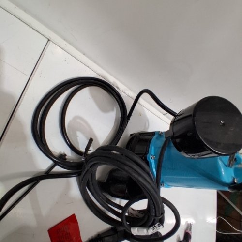 LITTLE GIANT AUTOMATIC SUBMERSIBLE CAST IRON SUMP PUMP - 10FT CORD - 1/3 HP - 115V - 3000 GPH - BLUE (MODEL: BSC33V) image 4