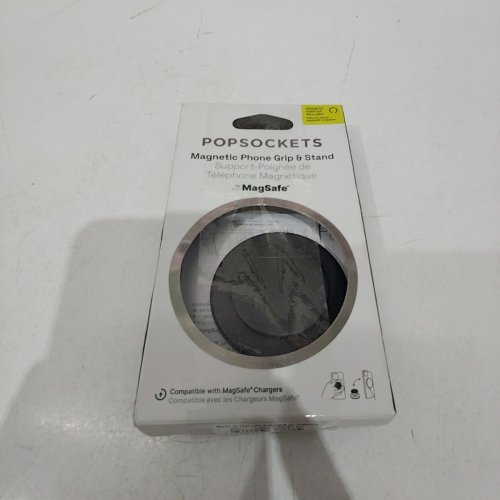 POPSOCKETS POPGRIP MAGNETIC PHONE GRIP & STAND FOR MAGSAFE WITH MAGNETIC ADAPTER - BLACK image 3