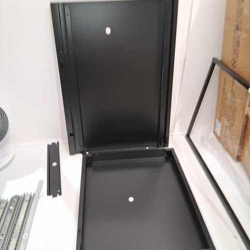 AOBABO METAL MOBILE FILING CABINET WITH 2 DRAWERS - BLACK (MODEL: THZMJ-005B) image 8