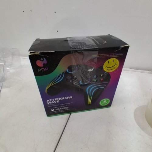 PDP GAMING RGB AFTERGLOW WAVE WIRED CONTROLLER FOR XBOX SERIES X|S, XBOX ONE, AND PC WITH 2 PROGRAMMABLE BACK BUTTONS - BLACK image 8