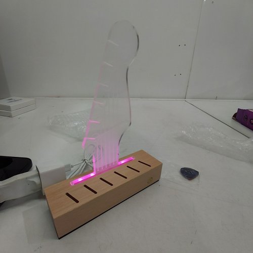 LED LIGHT-UP GUITAR PICK HOLDER image 2