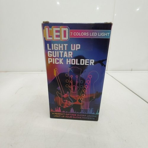 LED LIGHT-UP GUITAR PICK HOLDER image 4