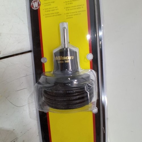 WILSON 300 WATT LITTLE WIL MAGNETIC CB ANTENNA, KARGE 10 OZ MAGNET, HEAVY DUTY COIL, 17-7 SS WHIP (MODEL: 305-38) image 3