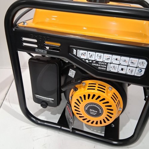 MAXPEEDING RODS INVERTER GAS POWERED RV GENERATOR - 17.9" X 14.7" X 17.1" - 120V - BLACK/YELLOW (MODEL: MXR4850I) image 7