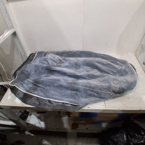 ORTHAPEDIC DOG BED WITH REMOVEABLE COVER - 45" X 28" GREY image 5