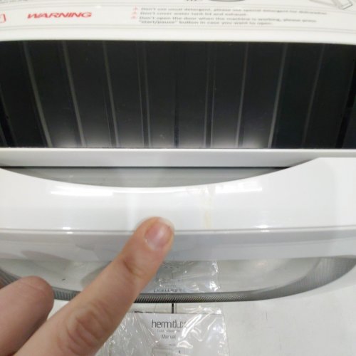 HERMITLUX COUNTERTOP DISHWASHER WITH 5 WASHING PROGRAMS - 950W - WHITE (MODEL: HMX-DW03) image 4