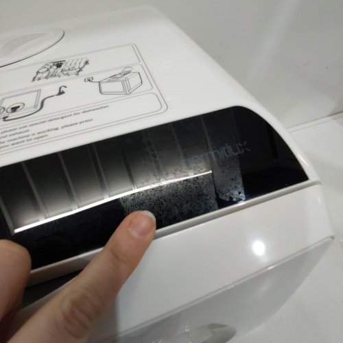 HERMITLUX COUNTERTOP DISHWASHER WITH 5 WASHING PROGRAMS - 950W - WHITE (MODEL: HMX-DW03) image 5