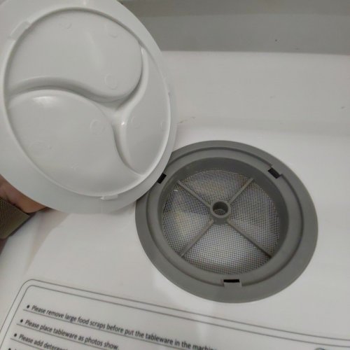 HERMITLUX COUNTERTOP DISHWASHER WITH 5 WASHING PROGRAMS - 950W - WHITE (MODEL: HMX-DW03) image 6