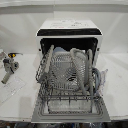 HERMITLUX COUNTERTOP DISHWASHER WITH 5 WASHING PROGRAMS - 950W - WHITE (MODEL: HMX-DW03) image 7