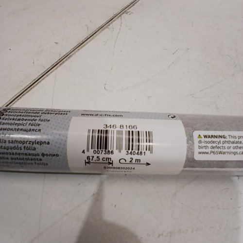 DC FIX CONCRETE SELF ADHESIVE FILM - 26" X 78" - CONCRETE/GREY (MODEL: 346-8166) image 4