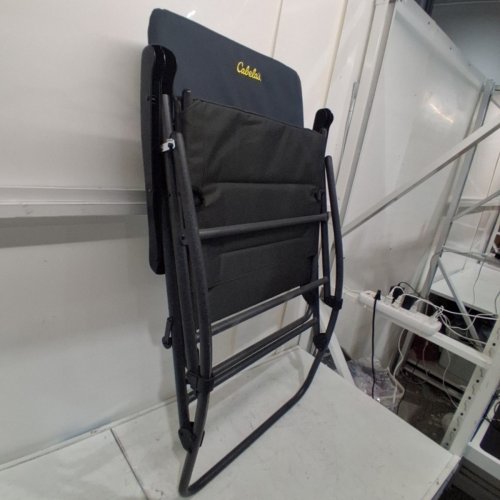 BPS BIG OUTDOORSMAN ROCKER CAMP CHAIR - BLACK (MODEL: 3491153) image 5