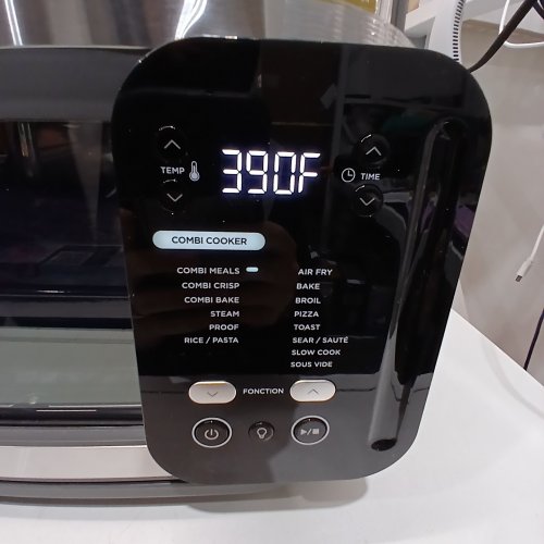 NINJA FOODI COMBI 14-IN-1 DIGITAL AIR FRYER OVEN - 2.6CU.FT CAPACITY - SILVER/BLACK (MODEL: SFP701C) image 2
