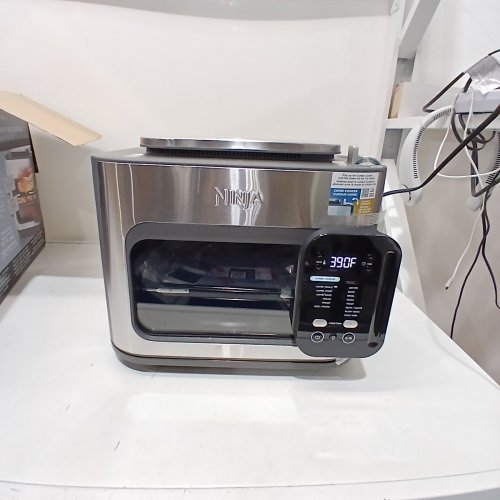 NINJA FOODI COMBI 14-IN-1 DIGITAL AIR FRYER OVEN - 2.6CU.FT CAPACITY - SILVER/BLACK (MODEL: SFP701C) image 3