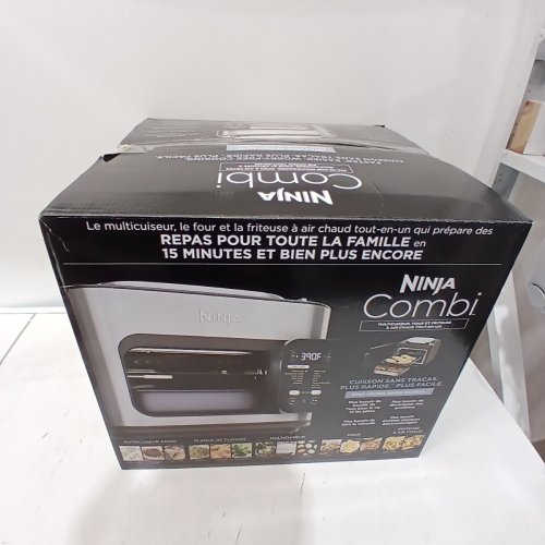 NINJA FOODI COMBI 14-IN-1 DIGITAL AIR FRYER OVEN - 2.6CU.FT CAPACITY - SILVER/BLACK (MODEL: SFP701C) image 5