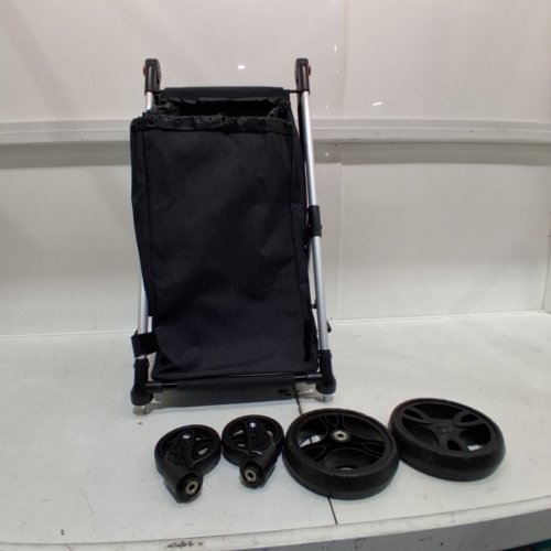 KIFFLER FOLDABLE UTILITY CART - 55L CAPACITY - BLACK (MODEL: ZT-008) image 2