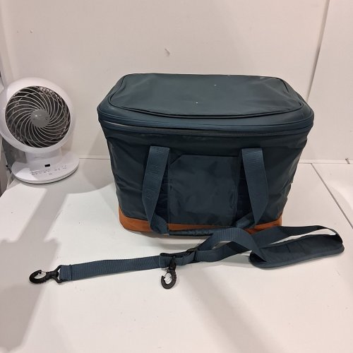 CLEVERMADE COLLAPSIBLE COOLER PRO - 36CANS - 10QT - BLUE/ORANGE image 2