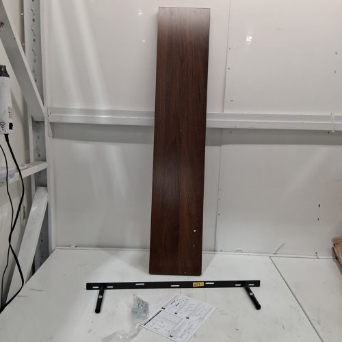 2PK LONG WALL MOUNTED FLOATING SHELF - 39.5" X 7.5" - WALNUT image 4