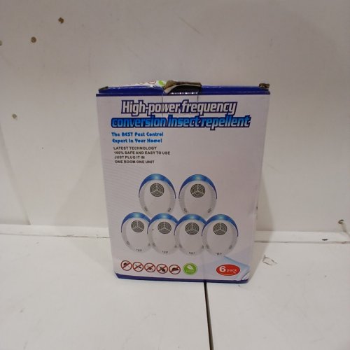 6PK ULTRASONIC PLUG-IN INSECT AND PEST REPELLENTS -800 SQ. FT -12000 SQ. FT WHITE image 3