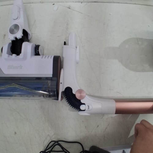 SHARK POWERPRO FLEX REVEAL CORDLESS VACUUM WITH HYPERVELOCITY SUCTION, FLOOR DETECT & DIRT-REVEAL TECHNOLOGY - WHITE/ROSE (MODEL: IZ380HC) image 9