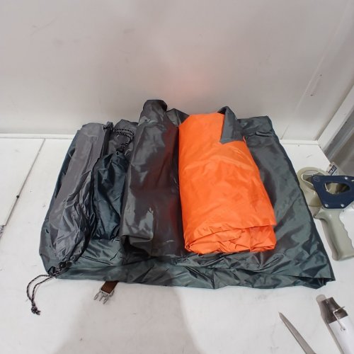 HILLMAN CAMPING TENT - 2 PERSON - ORANGE AND GRAY image 2