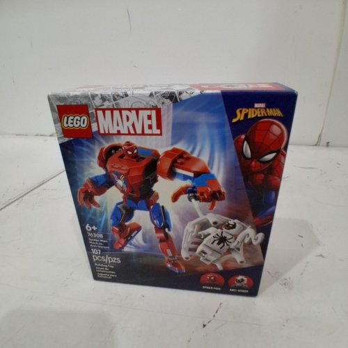 107PC LEGO MARVEL SPIDER-MAN MECH VS. ANTI-VENOM - (MODEL:76308) image 2