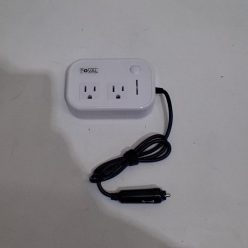 FOVAL CAR POWER INVERTER WITH 2 OUTLETS - 200W - WHITE (MODEL: SGR-NX2011SK-2) image 4