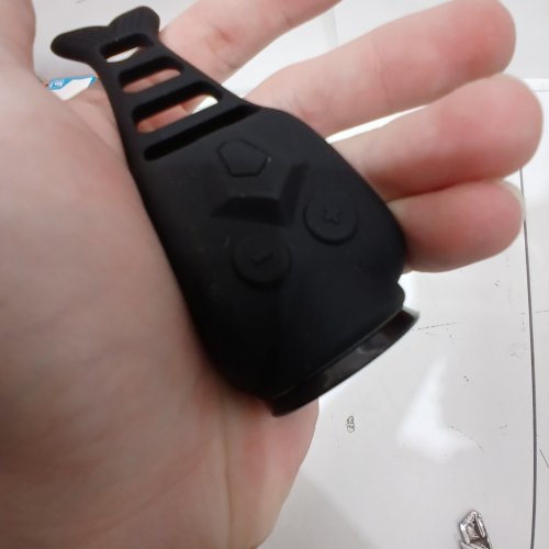 RECHARGEABLE COMPACT BICYCLE BIKE HORN - BLACK (MODEL: M19) image 2