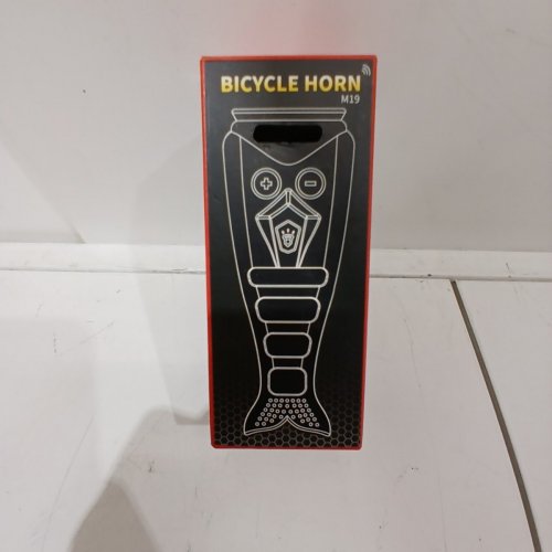 RECHARGEABLE COMPACT BICYCLE BIKE HORN - BLACK (MODEL: M19) image 5