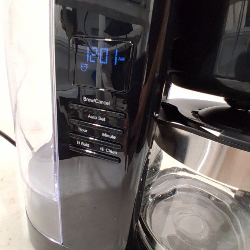 KITCHENAID DIGITAL DRIP COFFEE MAKER - 12 CUP GLASS CARAFE - BLACK (MODEL: KCM1208OB) image 2