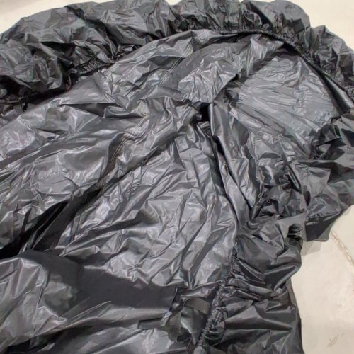 LARGE FITTED COVER FOR VEHICLE, ATV, TRAILER - 13FT X 3FT - BLACK image 2