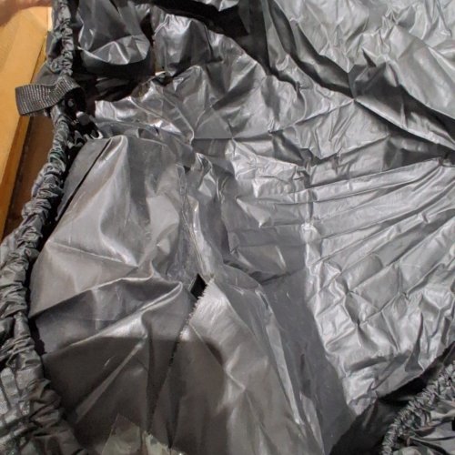 LARGE FITTED COVER FOR VEHICLE, ATV, TRAILER - 13FT X 3FT - BLACK image 4