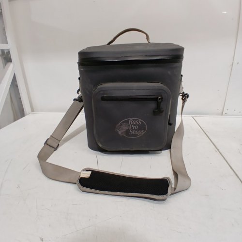 BPS 12-CAN WELDED SOFT SIDED LUNCH COOLER - CHARCOAL GREY image 2