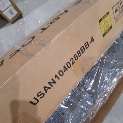 ALLEWIE LIFT UP HYDRAULIC STORAGE BED FRAME - FULL - LIGHT BEIGE (MODEL:USAN1040288BB-4) image 2