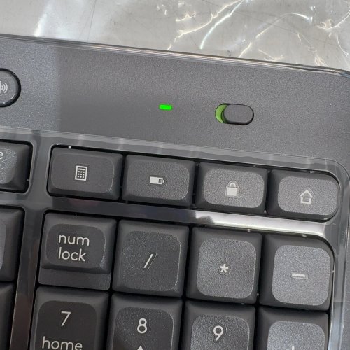 LOGITECH ADVANCED WIRELESS KEYBOARD - BLACK (MODEL: MK540) image 2