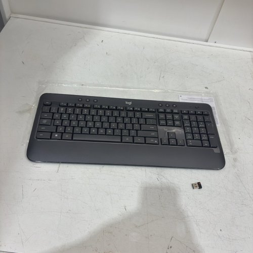 LOGITECH ADVANCED WIRELESS KEYBOARD - BLACK (MODEL: MK540) image 4