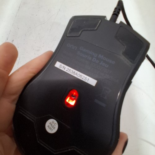 ONN RGB WIRED ADJUSTABLE DPI GAMING MOUSE WITH LED LIGHTING (MODEL:100027827) image 2