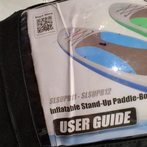 SERENELIFE THUNDER WAVE INFLATABLE STAND-UP PADDLEBOARD - 10FT - BLUE AND WHITE (MODEL: SLSUPB11) image 2