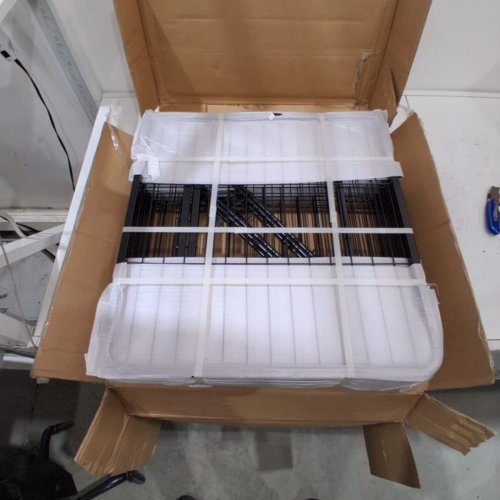 8PC - FXW ROLLICK PET PLAYPEN - 24" - BLACK (STYLE: 121-2408-BK-1V331A) image 2
