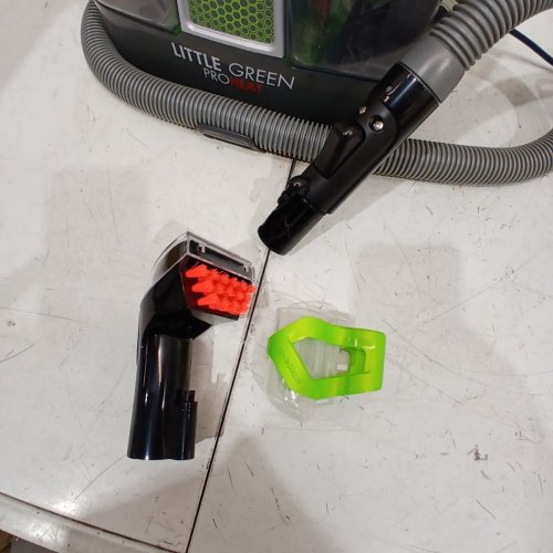 BISSELL LITTLE GREEN PORTABLE DEEP CLEANING VACUUM - 37OZ TANK MAX - GREEN/GREY (MODEL : 2513B) image 4