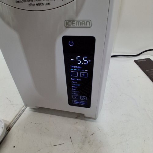 CHEFMAN ICEMAN SLUSH-EASE SLUSHIE FROZEN DRINK MACHINE - 68OZ TANK - WHITE (MODEL: RJ62-WHITE-CA) image 2