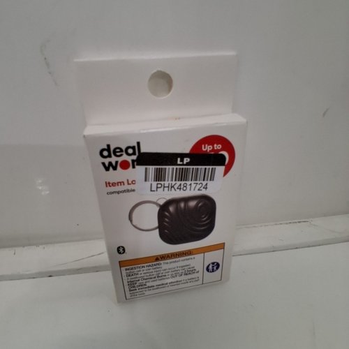 DEALWORTHY ITEM LOCATOR COMPATIBLE WITH APPLE - WORKS UP TO 150FT - BLACK image 2